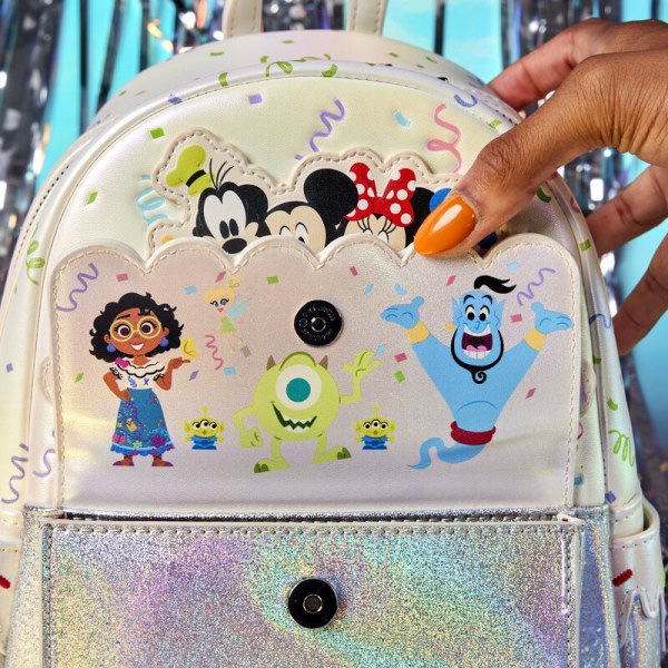 MINI MOCHILA Tarta Celebración Aniversario Disney100 - DISNEY LOUNGEFLY