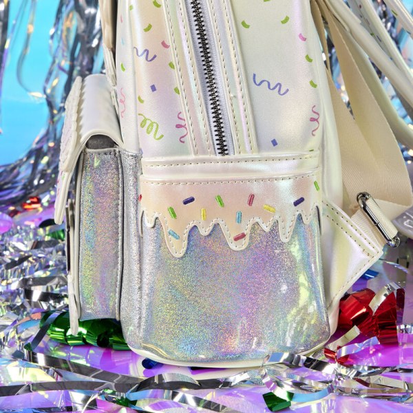 MINI MOCHILA Tarta Celebración Aniversario Disney100 - DISNEY LOUNGEFLY