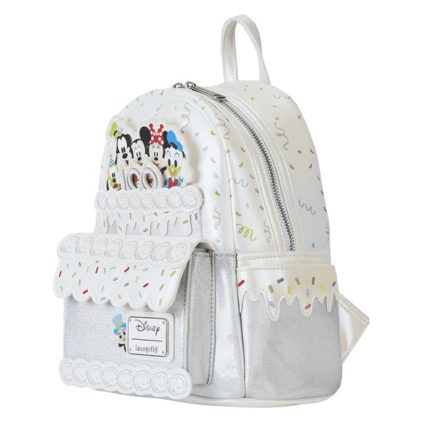 MINI MOCHILA Tarta Celebración Aniversario Disney100 - DISNEY LOUNGEFLY