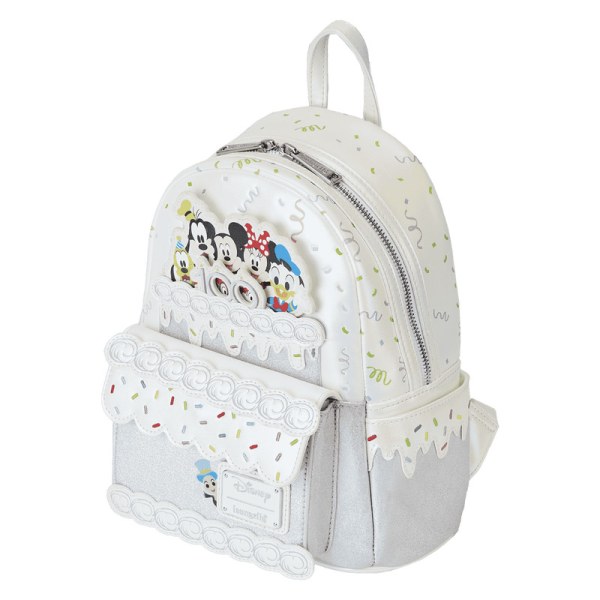 MINI MOCHILA Tarta Celebración Aniversario Disney100 - DISNEY LOUNGEFLY