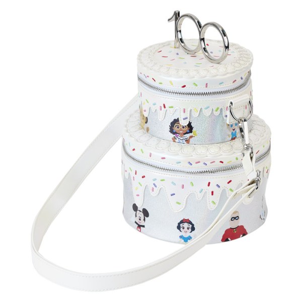 BOLSOS DE HOMBRO Tarta Celebración Aniversario 100 Disney - DISNEY LOUNGEFLY