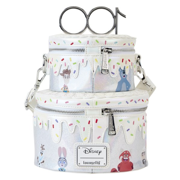 BOLSOS DE HOMBRO Tarta Celebración Aniversario 100 Disney - DISNEY LOUNGEFLY