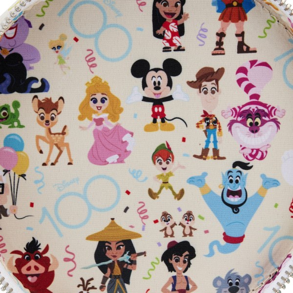 BOLSOS DE HOMBRO Tarta Celebración Aniversario 100 Disney - DISNEY LOUNGEFLY