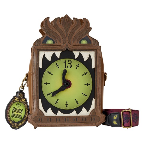 SHOULDER BAG Haunted Mansion Grandfather Clock - DISNEY LOUNGEFLY