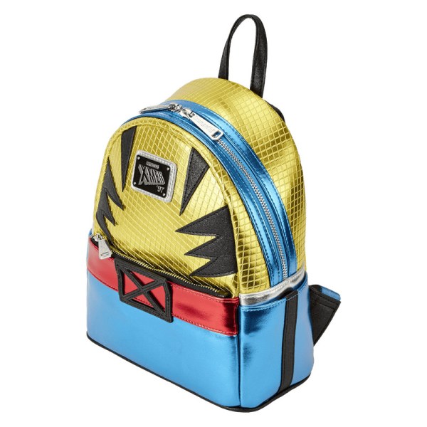 MINI MOCHILA Marvel Metalizada X-Men Wolverine - MARVEL LOUNGEFLY