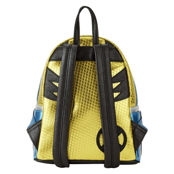 MINI MOCHILA Marvel Metalizada X-Men Wolverine - MARVEL LOUNGEFLY