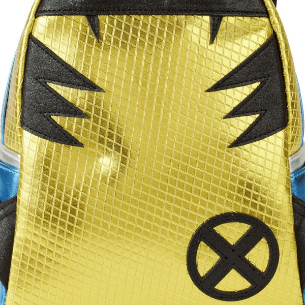 MINI MOCHILA Marvel Metalizada X-Men Wolverine - MARVEL LOUNGEFLY