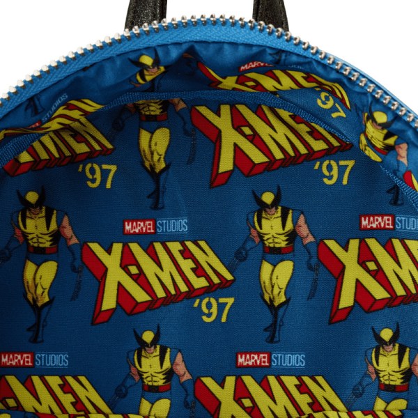 MINI MOCHILA Marvel Metalizada X-Men Wolverine - MARVEL LOUNGEFLY