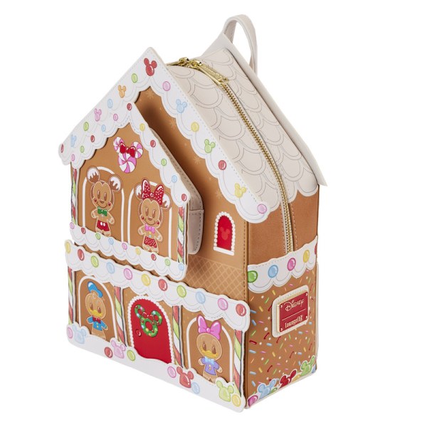 MINI MOCHILA Casa de Jengibre Mickey y sus Amigos - DISNEY LOUNGEFLY