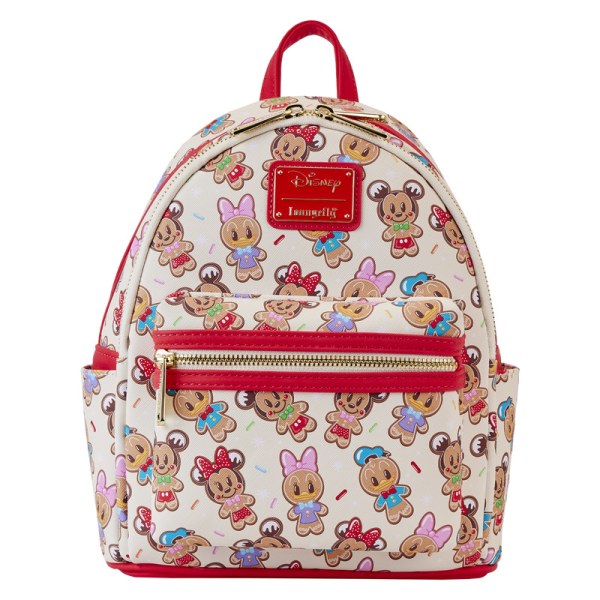MINI MOCHILA Mickey y sus amigos de jengibre con diadema - DISNEY LOUNGEFLY