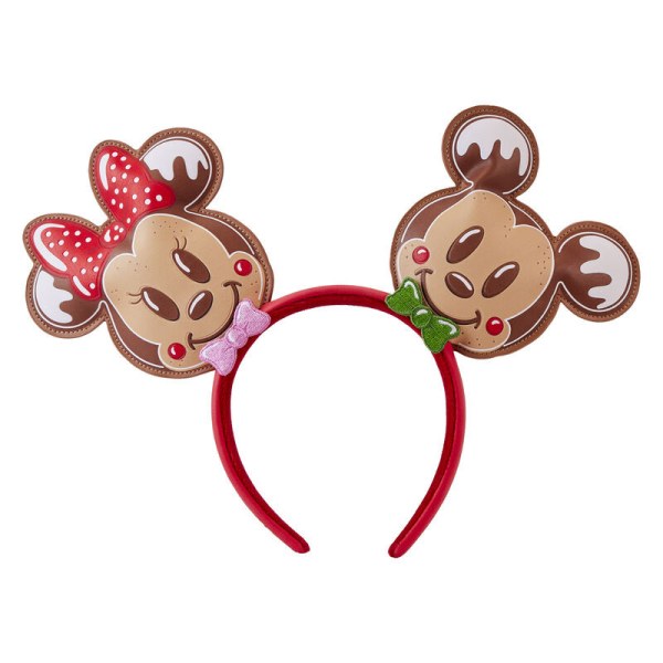 MINI MOCHILA Mickey y sus amigos de jengibre con diadema - DISNEY LOUNGEFLY
