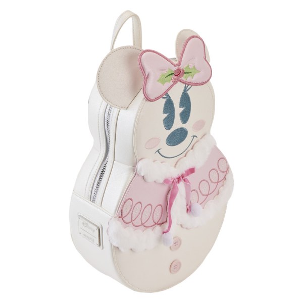 MINI MOCHILA Mickey y Minnie Muñeco de Nieve - DISNEY LOUNGEFLY