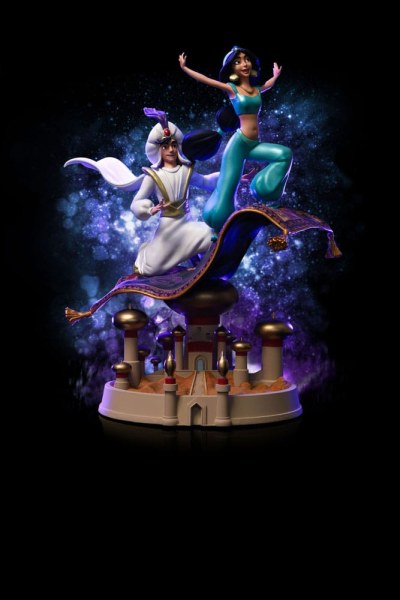 Art Scale de Aladdín y Jasmin - Disney