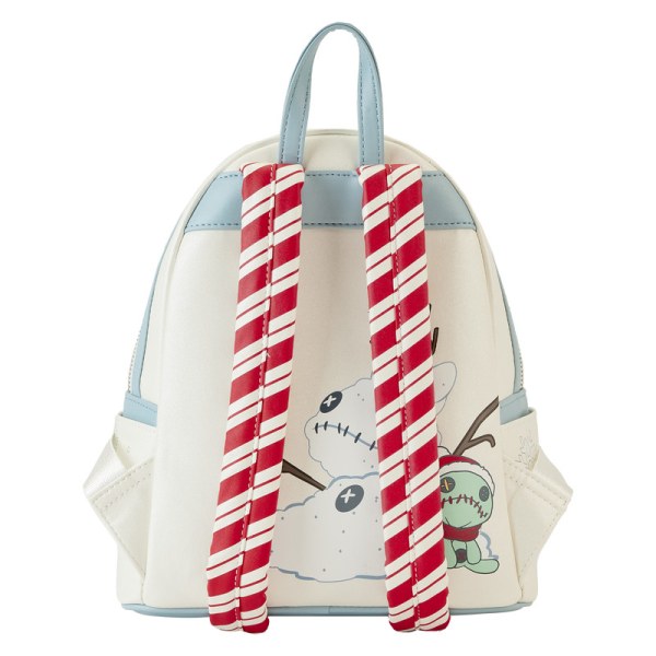 MINI MOCHILA Stitch Holiday Snow Angel - DISNEY LOUNGEFLY