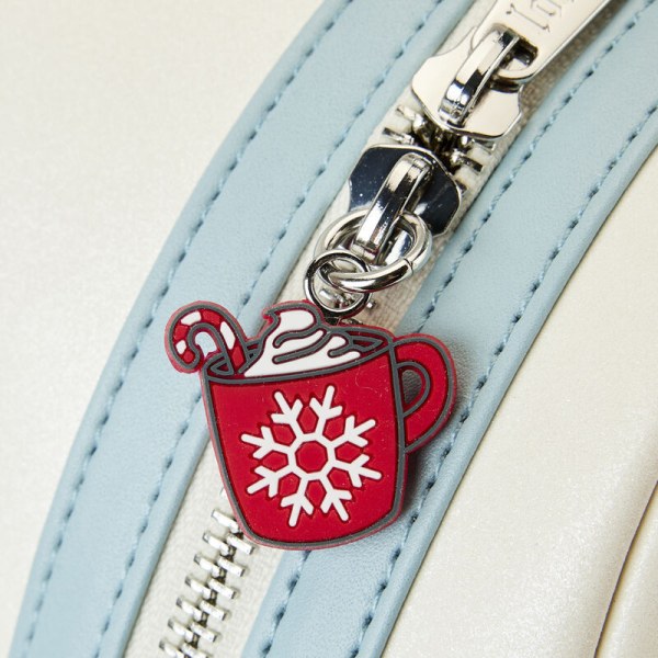 MINI MOCHILA Stitch Holiday Snow Angel - DISNEY LOUNGEFLY