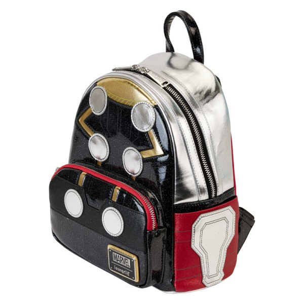 MINI MOCHILA Thor Metálica Marvel - MARVEL LOUNGEFLY