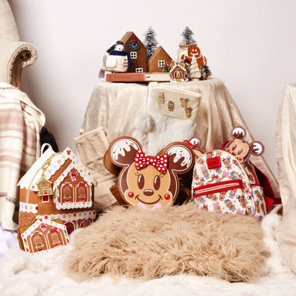 CARTERA Casa de Jengibre Mickey y sus Amigos - DISNEY LOUNGEFLY
