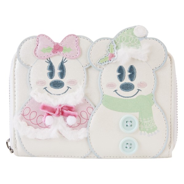 CARTERA Mickey y Minnie Muñeco de Nieve - DISNEY LOUNGEFLY