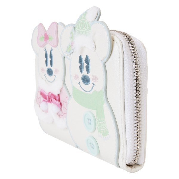 CARTERA Mickey y Minnie Muñeco de Nieve - DISNEY LOUNGEFLY