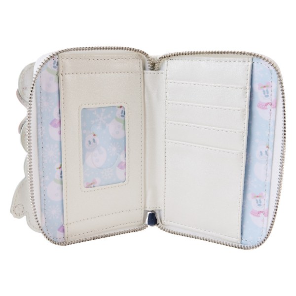 CARTERA Mickey y Minnie Muñeco de Nieve - DISNEY LOUNGEFLY