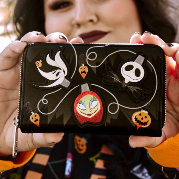 Cartera Nightmare Before Christmas Guirnalda de luces para árbol de Navidad - DISNEY LOUNGEFLY