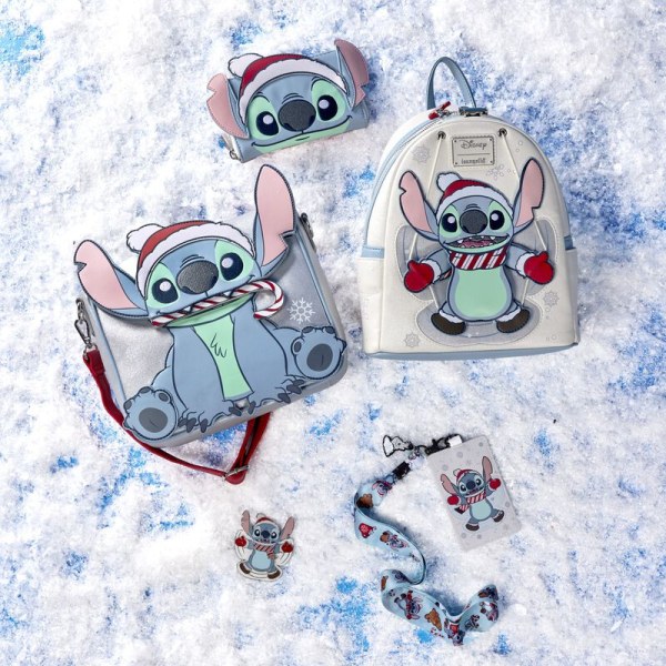 CARTERA Stitch Vacaciones en la Nieve - DISNEY LOUNGEFLY