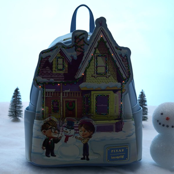 MINI MOCHILA Casa Luminosa Allá Arriba - DISNEY LOUNGEFLY