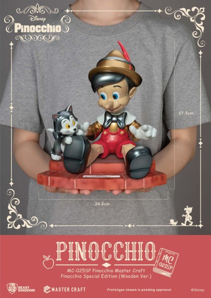 PINOCHO VERSIÓN MADERA EDICIÓN ESPECIAL - DISNEY MASTERCRAFT