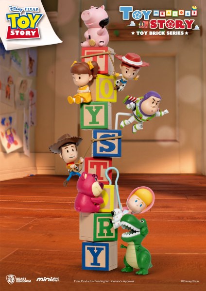 PACK DE 8 FIGURAS TOY STORY - DISNEY-PIXAR MINI HUEVO ATAQUE