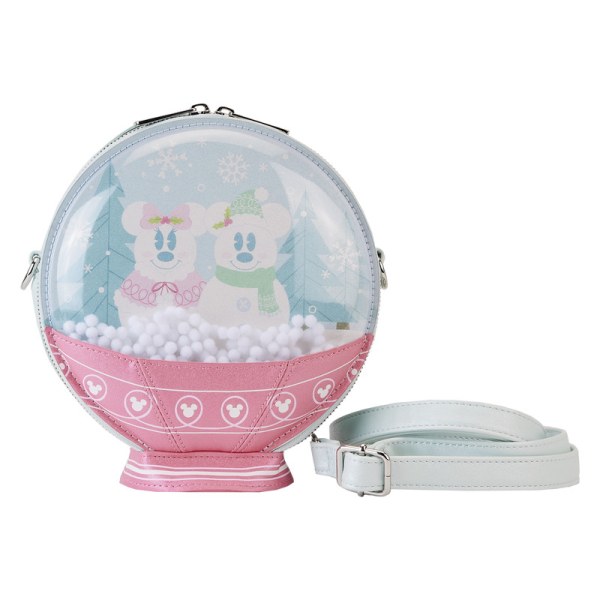 BOLSOS DE HOMBRO Mickey & Minnie Globo de Nieve - DISNEY LOUNGEFLY