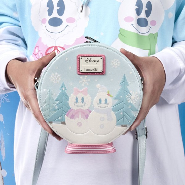 BOLSOS DE HOMBRO Mickey & Minnie Globo de Nieve - DISNEY LOUNGEFLY