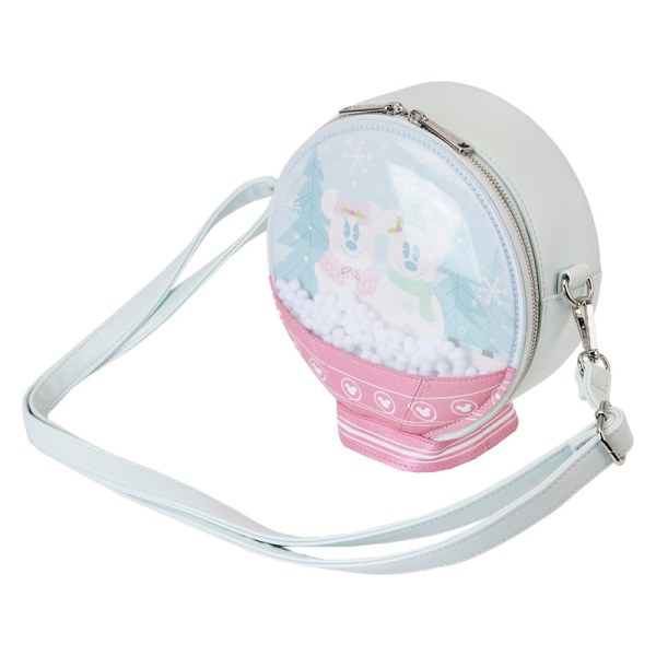 BOLSOS DE HOMBRO Mickey & Minnie Globo de Nieve - DISNEY LOUNGEFLY