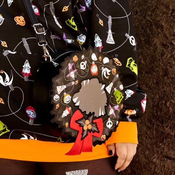BOLSOS DE HOMBRO Guirnalda de luces de Nightmare Before Christmas - DISNEY LOUNGEFLY