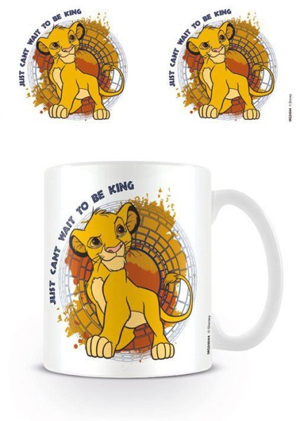 Taza Le Roi león "No puedo esperar a ser rey" - Disney