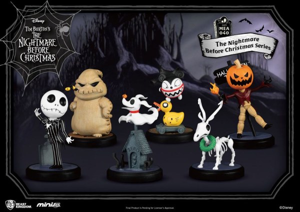 Pack de 6 figuras de Nightmare Before Christmas - Disney Mini Egg Attack