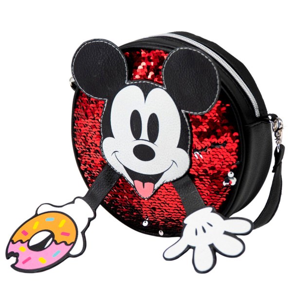 bolso de mano Mickey Donut Lentejuelas Disney