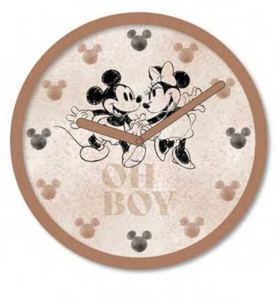 Reloj mural de Mickey y Minnie Disney