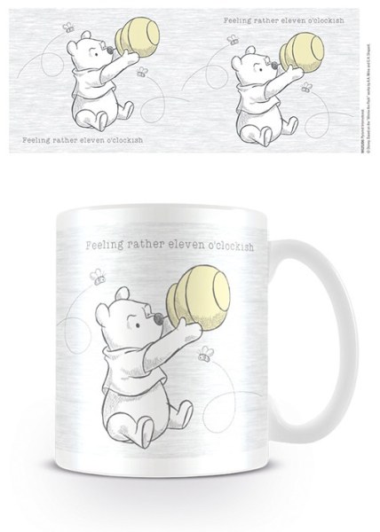 Taza Winnie the pooh Las once en punto - Disney