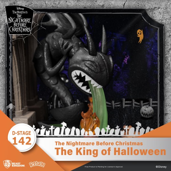 DIORAMA El Rey de Halloween Nightmare Before Christmas – DISNEY D-STAGE