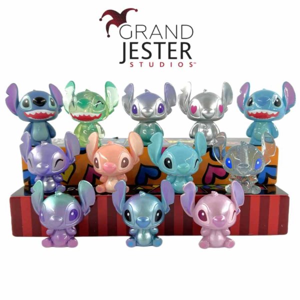 Lote de 12 Mini Stitch - Disney Grand Jester
