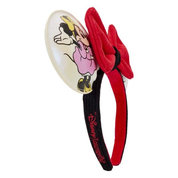 MINI MOCHILA Disney 100 Mickey y sus Amigos Iridiscentes con Diadema - DISNEY LOUNGEFLY