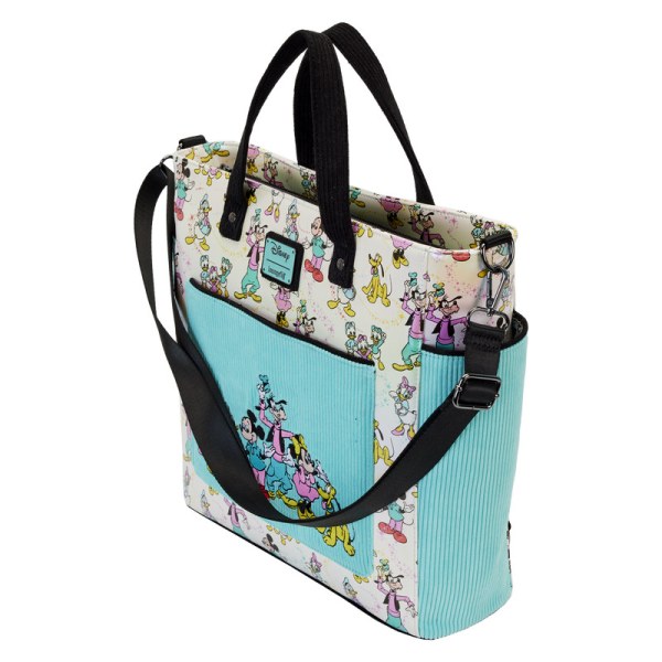 Bolsa Tote Disney 100 Iridiscente Mickey et ses amis - DISNEY LOUNGEFLY