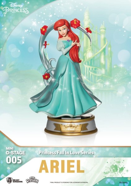 Lote de 6 figuras de princesas Disney serie "Enamórate" - Disney mini D-Stage