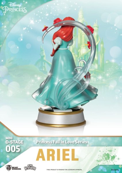 Lote de 6 figuras de princesas Disney serie "Enamórate" - Disney mini D-Stage