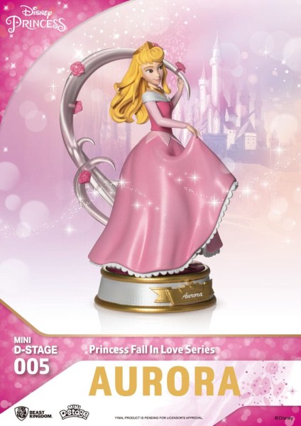Lote de 6 figuras de princesas Disney serie "Enamórate" - Disney mini D-Stage