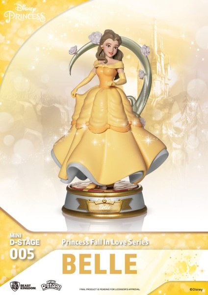 Lote de 6 figuras de princesas Disney serie "Enamórate" - Disney mini D-Stage
