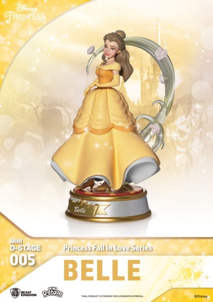 Lote de 6 figuras de princesas Disney serie "Enamórate" - Disney mini D-Stage