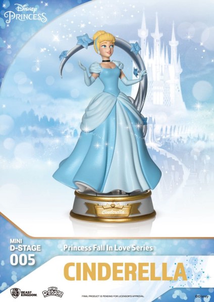 Lote de 6 figuras de princesas Disney serie "Enamórate" - Disney mini D-Stage