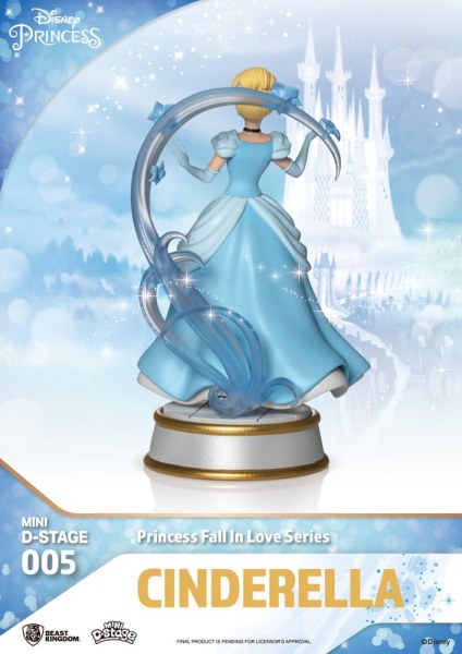 Lote de 6 figuras de princesas Disney serie "Enamórate" - Disney mini D-Stage