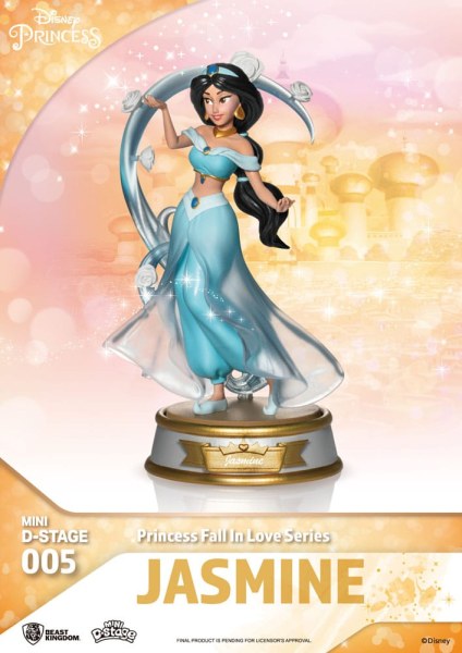 Lote de 6 figuras de princesas Disney serie "Enamórate" - Disney mini D-Stage